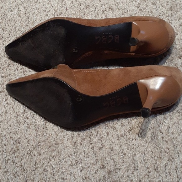 BCBG Paris sz38/8B suede heels, wore 1x - Picture 4 of 5